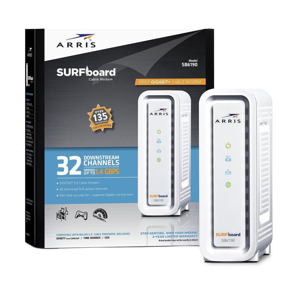 Arris CM8200A DOCSIS Ultra Fast Cable Modem 32X8 Gigabit, 44% OFF
