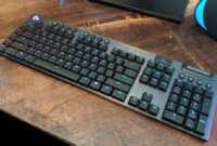 Logitech g815 gl clicky switches mechanicalkeyboards